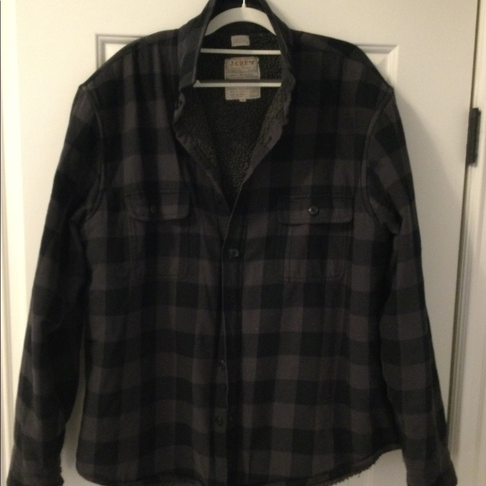 Jcrew plaid Farm Work Jacket